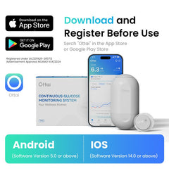 Ottai Continuous Glucose Monitoring System - Ottai MY