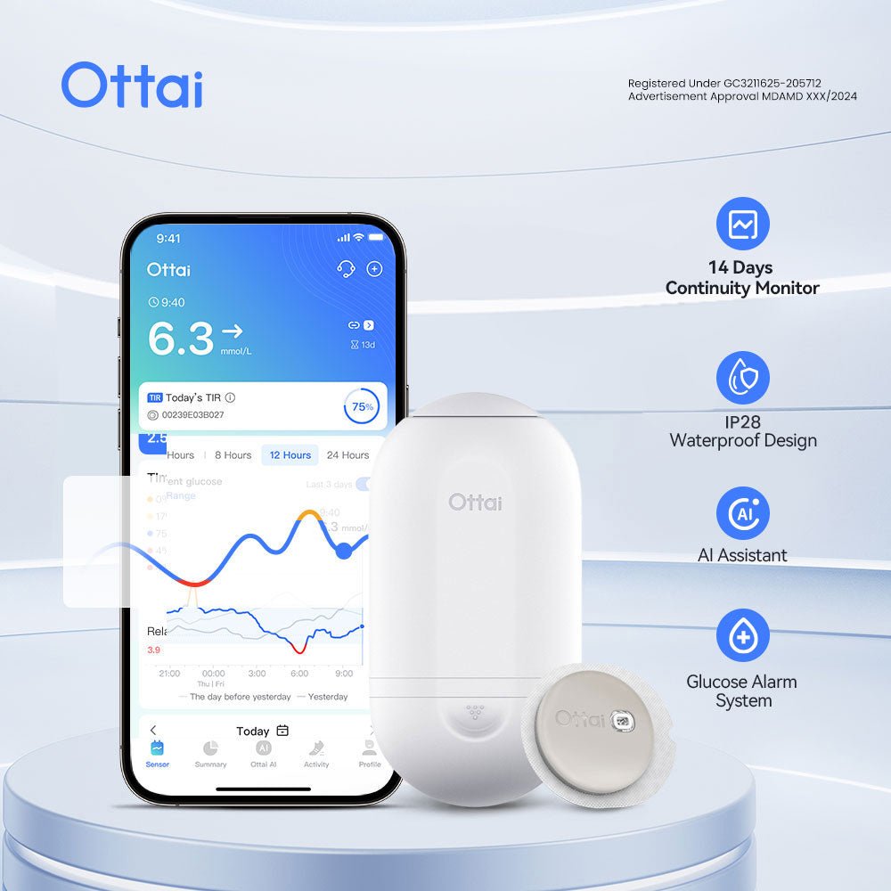 Bulk Purchase Of Ottai Continuous Glucose Monitoring System - Ottai MY