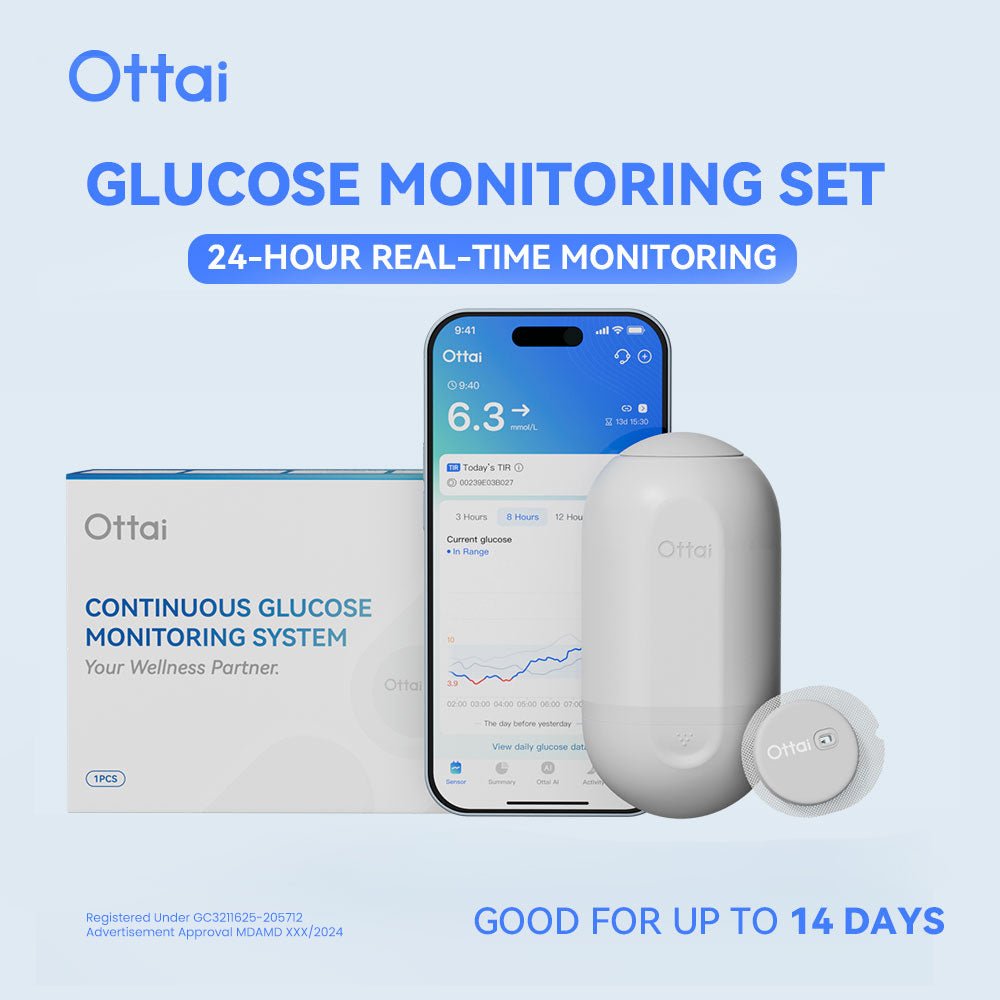 Ottai Continuous Glucose Monitoring System - Ottai MY
