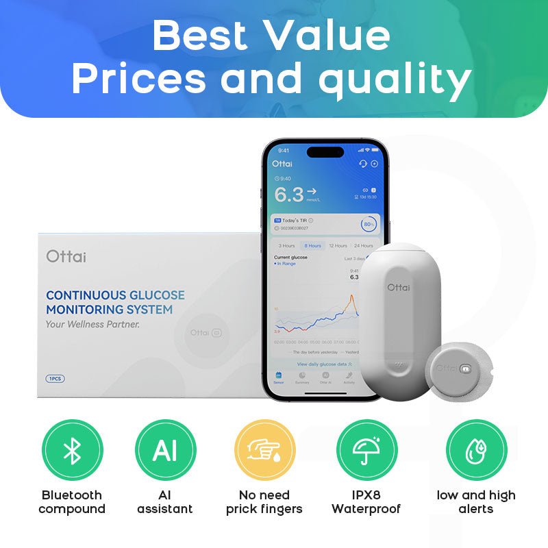 Ottai Continuous Glucose Monitoring System - Ottai MY