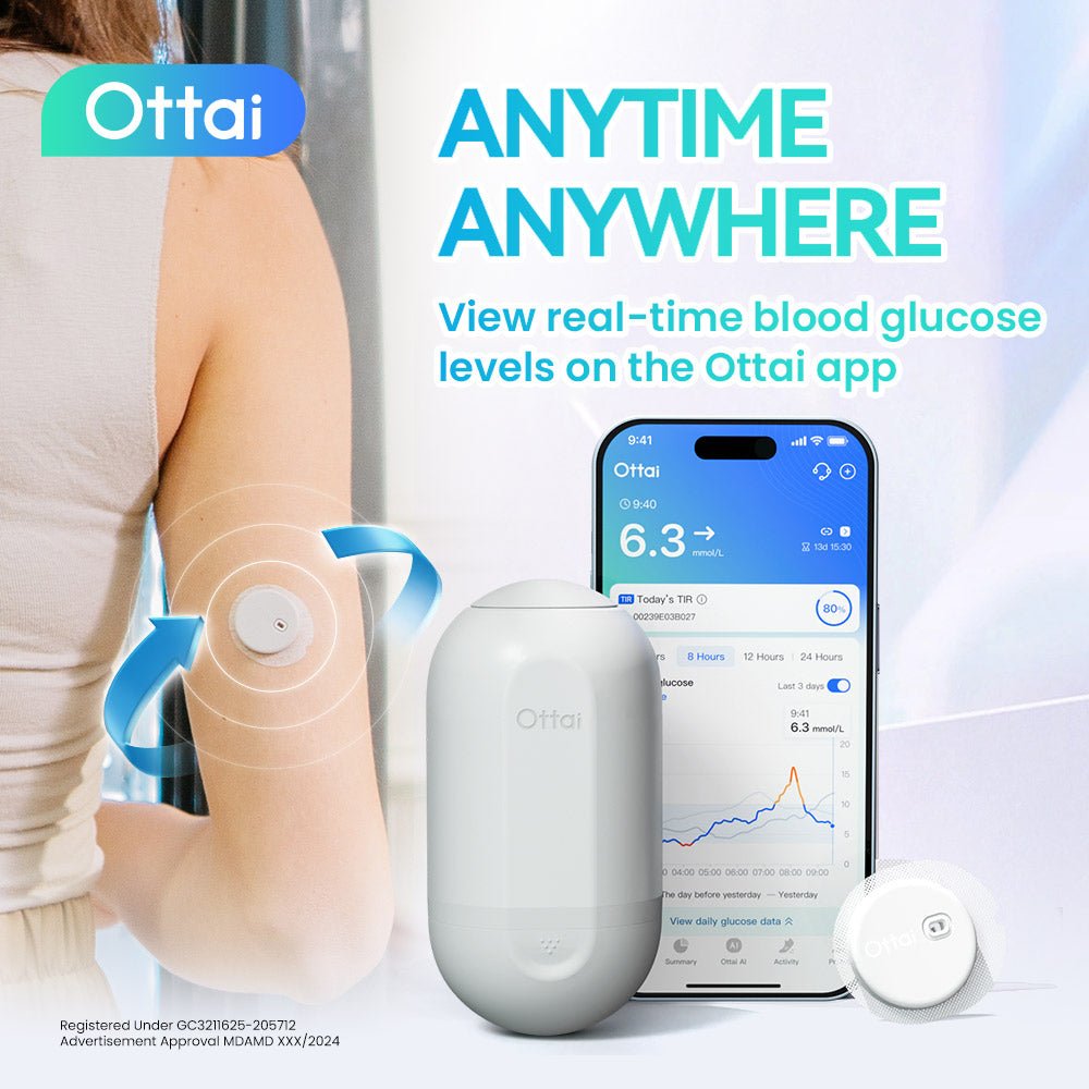Ottai Continuous Glucose Monitoring System - Ottai MY